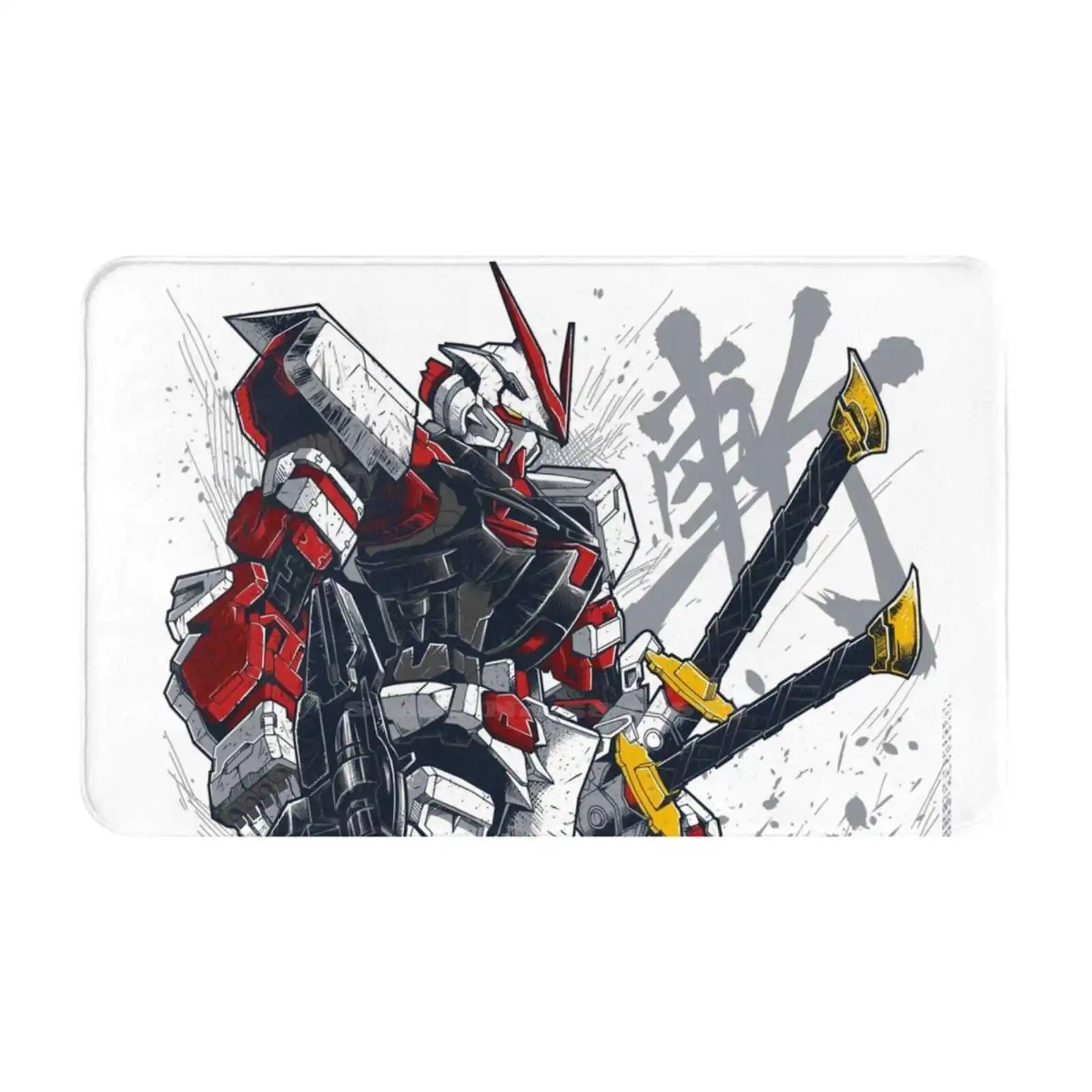 Telaio Rosso Fuori Strada Comodo Tappetino Tappeto Tappeto Tappetino Mobile Vestito Gundam Telaio Rosso Fuori Strada Zaku Sazabi Sinanju Rx78 Rx 78