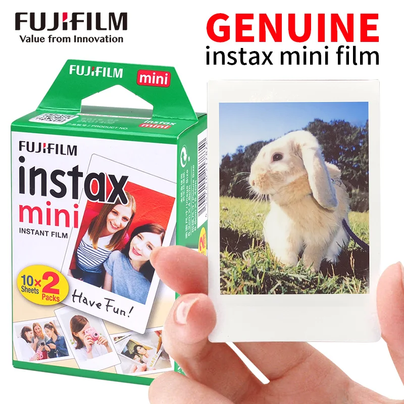 10-100 Sheets Fujifilm Instax Mini Film fresh date Fuji Instant Sheets 3 Inch Photo Paper for Fujifilm instax Mini 11 9 8 7s 70