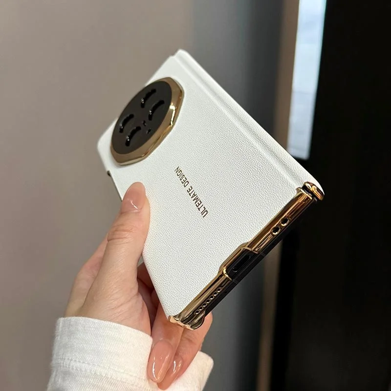 Leather-Patterned Protective Back Cover