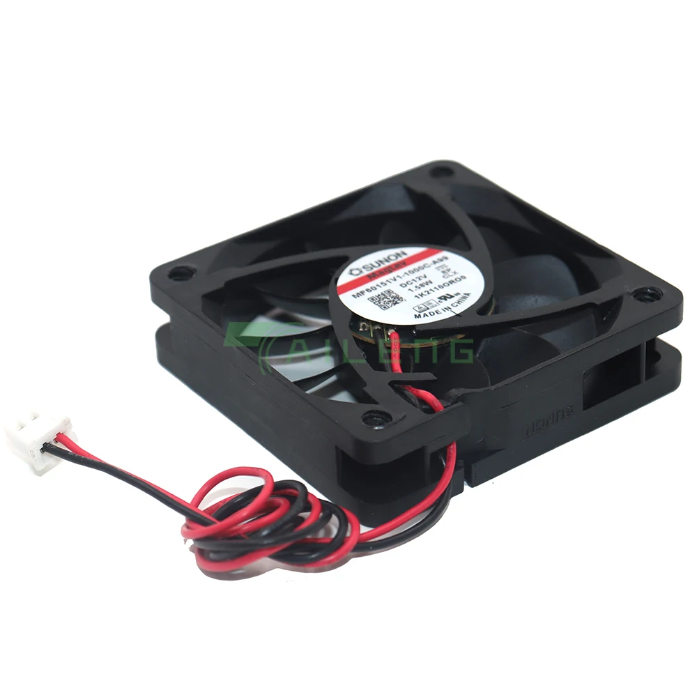 

new SUNON MF60151V1-1000C-A99 DC 12V 1.58W 60x60x15mm 2-Wire Server Cooling Fan