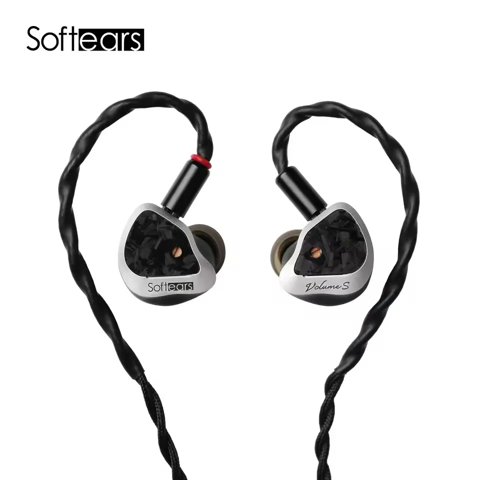 Volume S Earphones 1DD+1Passive DD+2BA 3.5mm 4.4mm Interchangeable wired earphones