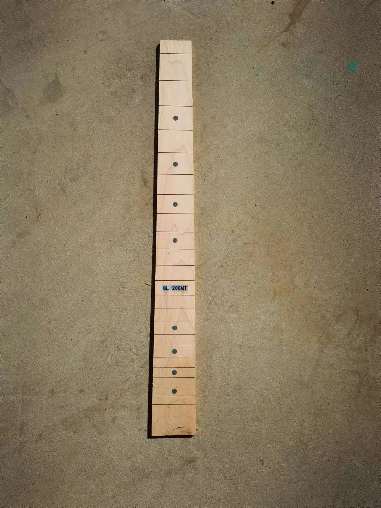 

Electric Guitar Fretboard maple For 24 Fret Guitar neck 25.5 inch Pearl Dot
