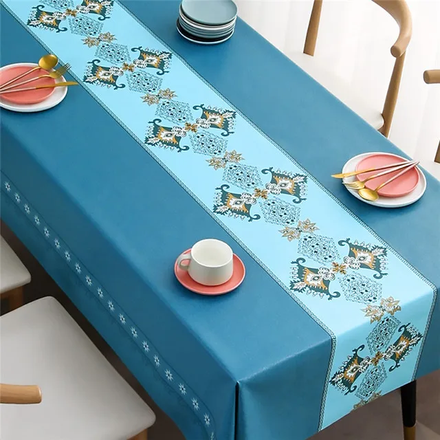 

2023 New Printed Polyester Pattern Home Tablecloth-23HY62