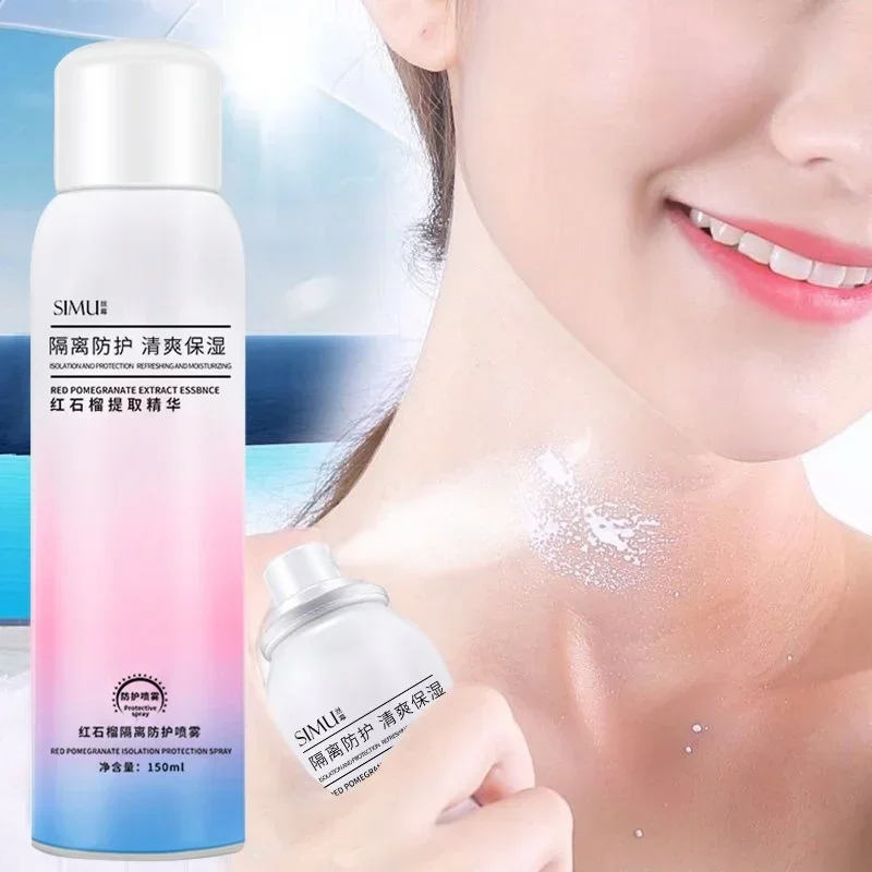 150ml Whitening Sunscreen 50+ Pomegranate Spray Sunscreen Lotion UV Protection Cream To Whiten
