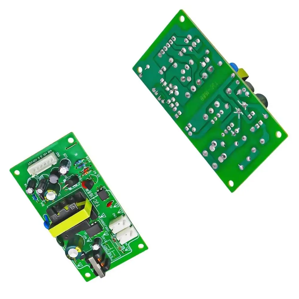 1개 AC-DC 5V 12V 스위칭 전원 공급 모듈 AC-DC 변환기 AC 220V를 DC 5V 12V로 변환하는 전원 공급 보드 (필터 포함, 교체용)