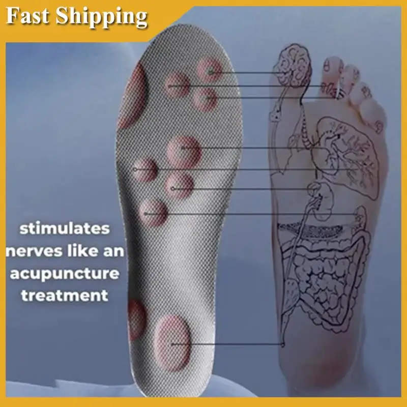 5Pairs 4D Memory Foam Insoles,4D Constant Temperature Comfort U-Shape Sports Memory Foam Shoe Inserts Size 42-A02P