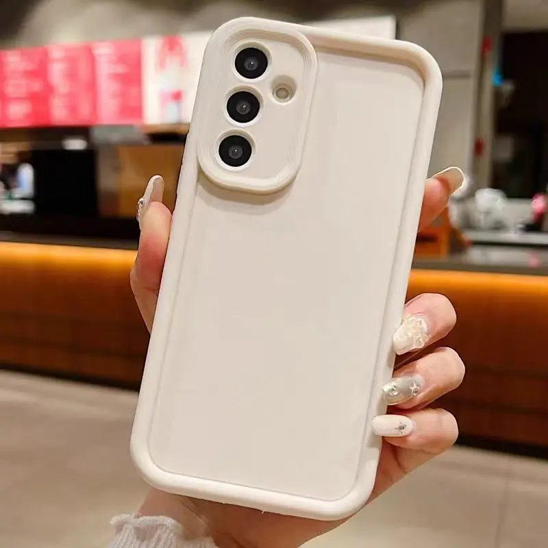 Enhanced Matte Thick Protective Case - Step Cut Design, Universal Smartphone Cover
