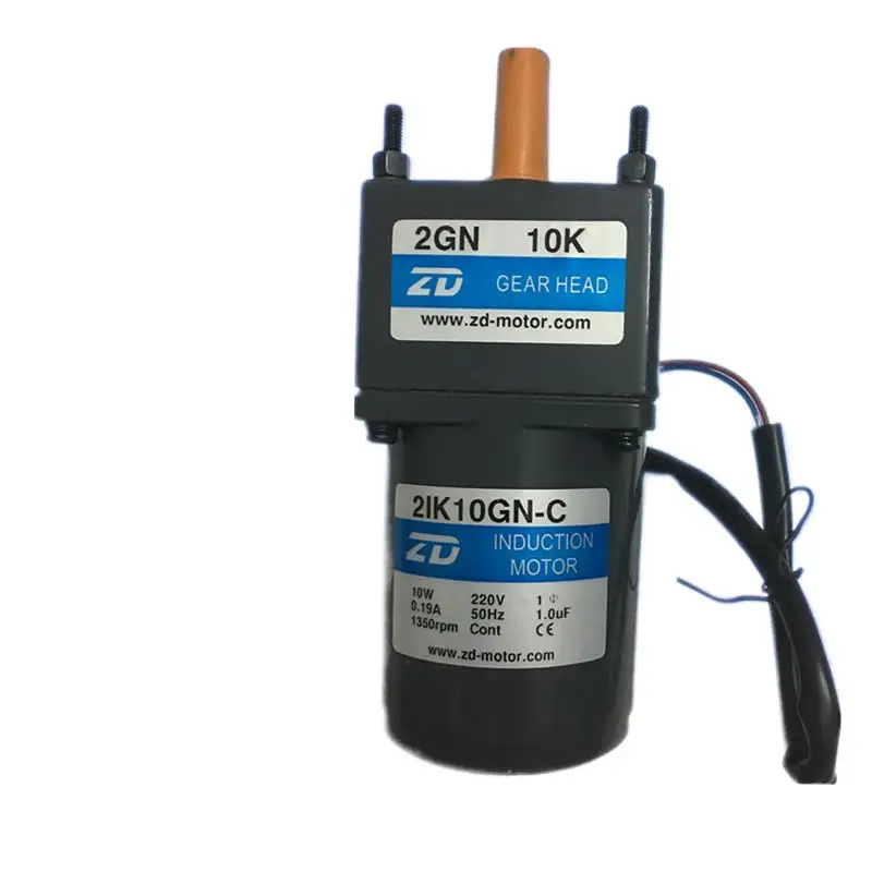 2IK10GN-C+2GN 3K-200K 10W Micro Gear Induction Motor Single 220V ...