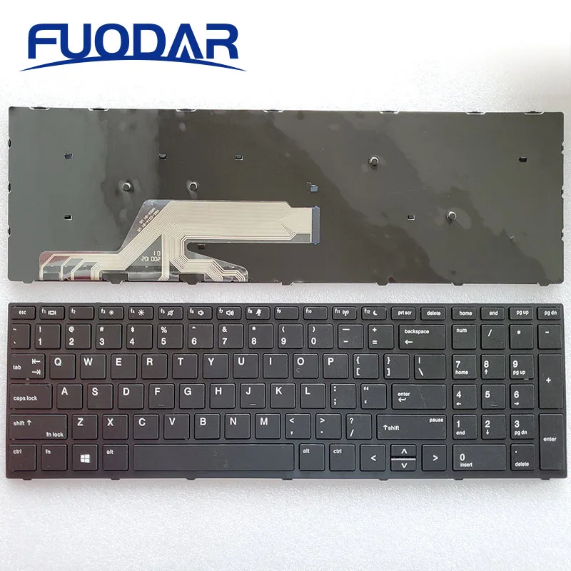Tastiera Usa Per Hp Probook 450 G5 455 G5 470 G5 Retroilluminazione Nera