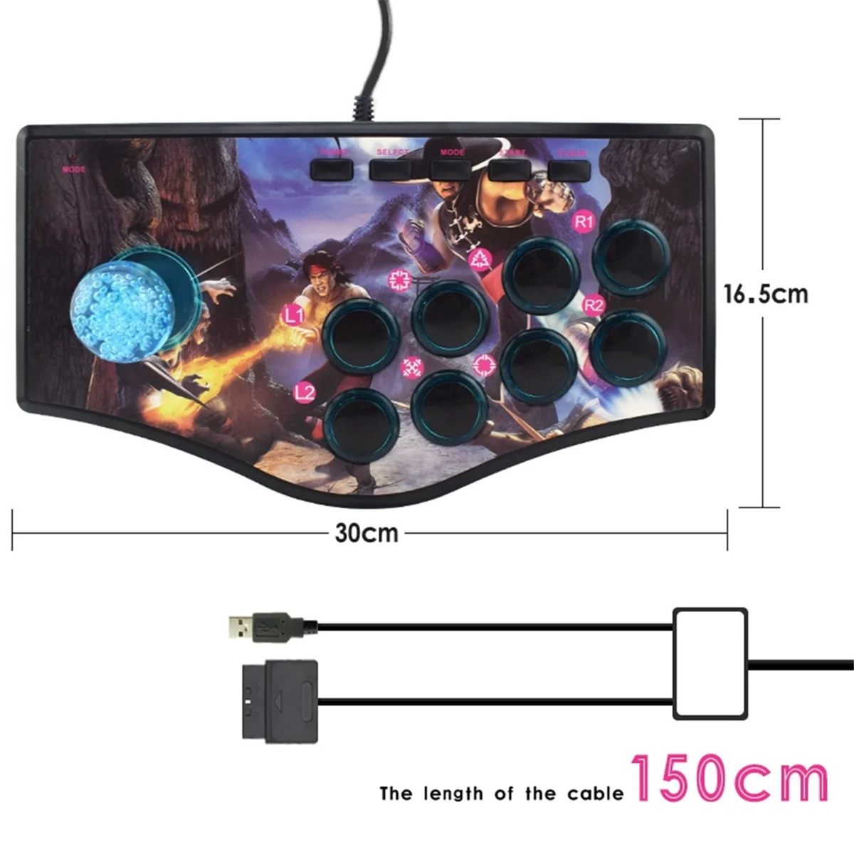 Ʈ ̵  Ŀ Ʈѷ USB ̽ƽ, PS2, PS3, PC, ȵ̵ Ʈ TV,  , 8 