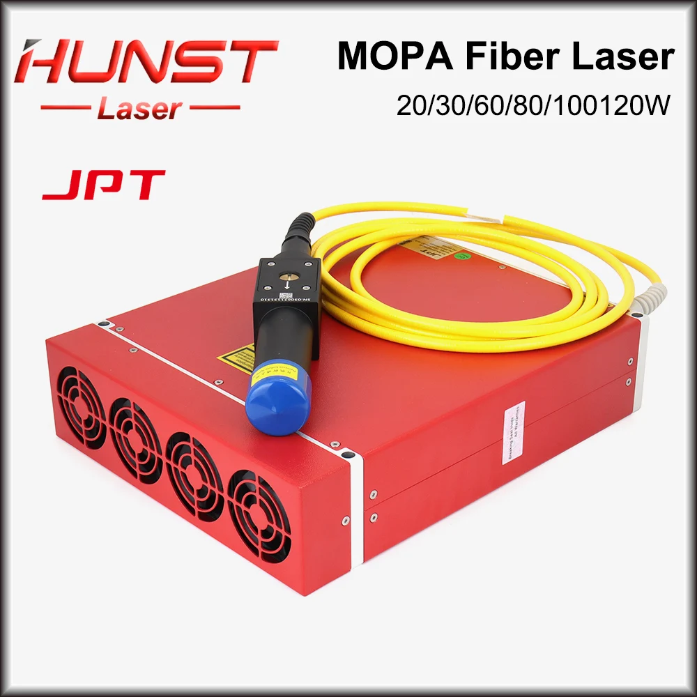 Оптоволоконный лазерный модуль HUNST JPT M7 20-100 Вт MOPA шириной импульса с красной