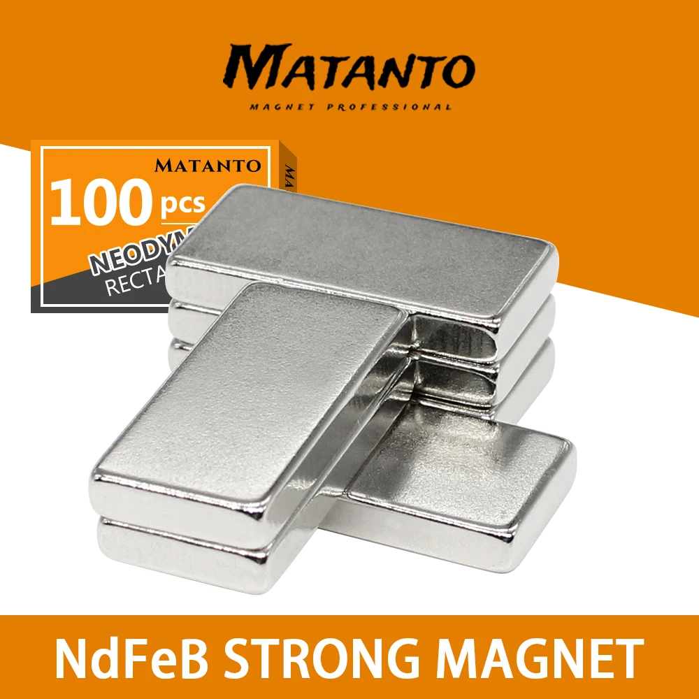 

100PCS 20x10x3 mm Block Rare Earth Magnet N35 Neodymium Magnet Sheet 20x10x3mm Permanent NdFeB Magnet 20*10*3