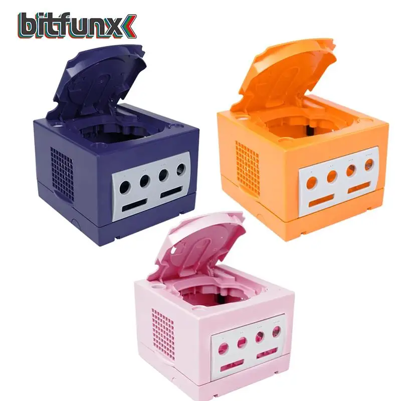 

New Bitfunx New Pure Color Replacement Game Console Case Hosing Shell for Gamecube NGC GC DOL-101 DOL-001 Retro Game Console