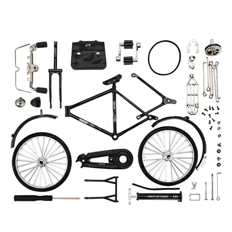 

DIY Bicycles Kits Model STEM Bike Toy Alloy Bicycles Kits Creative Building Toy Dropship
