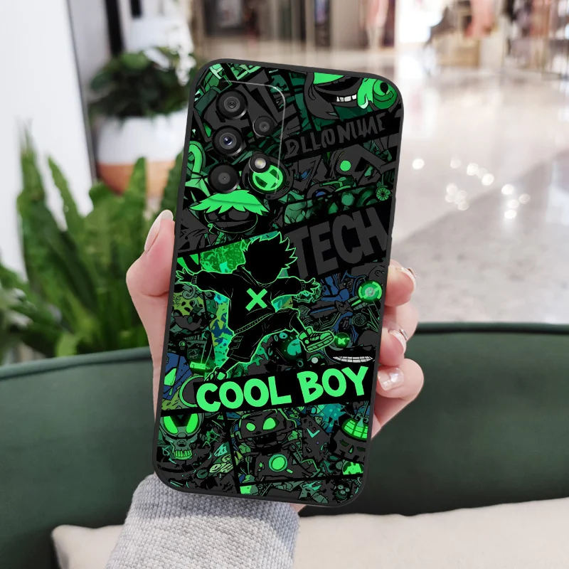 Cool Guy Graffiti Phone Case – Urban Art Protective Cover