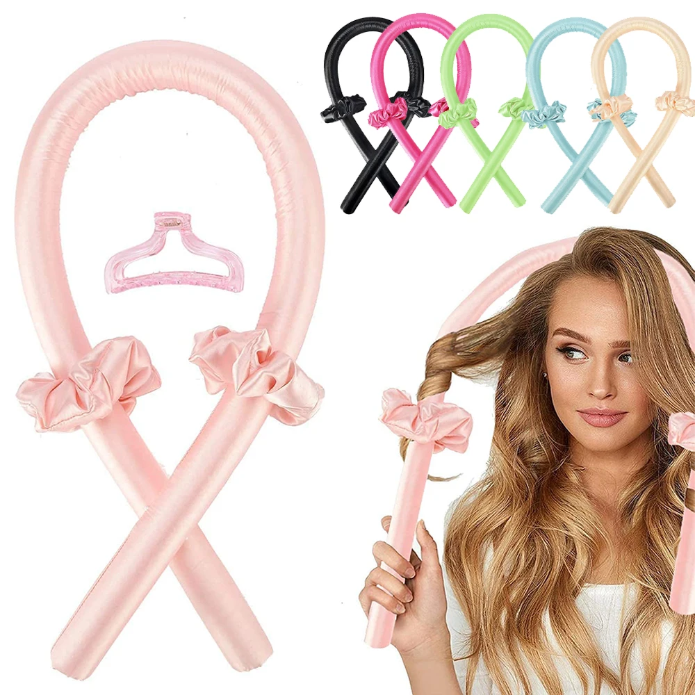 Heatless Curling Rod Headband Lazy Curler Headband Make Hair Soft And Shiny Hair Curler Hairdressing Tools Heatless Curls hair styling tool hair curling tools