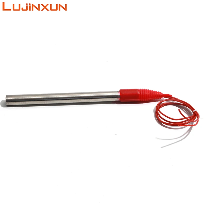 12V/24V Electric Water Heater Pipe Fully Sealed Waterproof 50-200W 10x80mm 304SUS for Fish Tank water heating rod electric water heater device