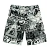 Mens Beach Pants Print Quick Drying Shorts Fashion Leisure Fitness Sports Trousers Plus Size Five Surf Shorts For Man Summer 4