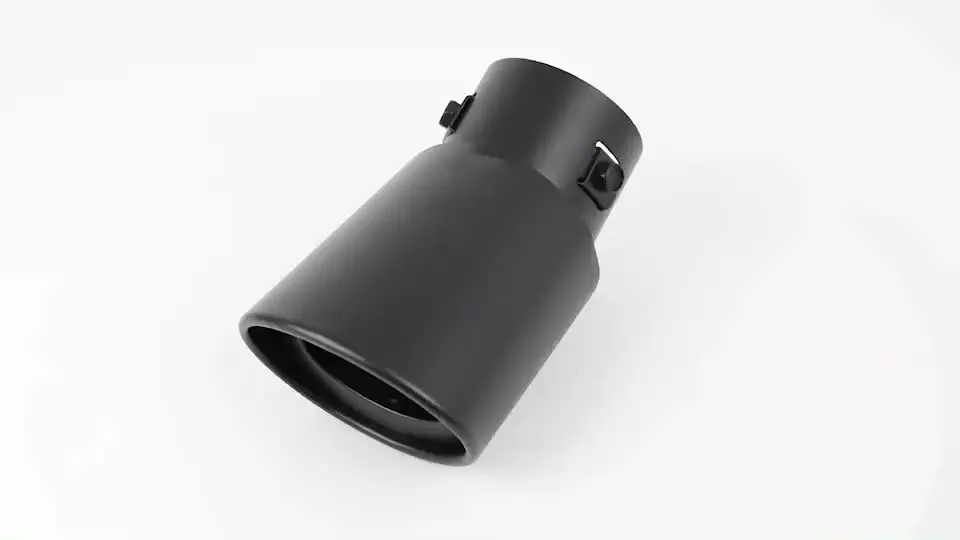 Stainless Steel Rear Exhaust Pipe Tail Muffler Tip For Honda Pilot CR-V HR-V – Black Matte – KEEPDSGN