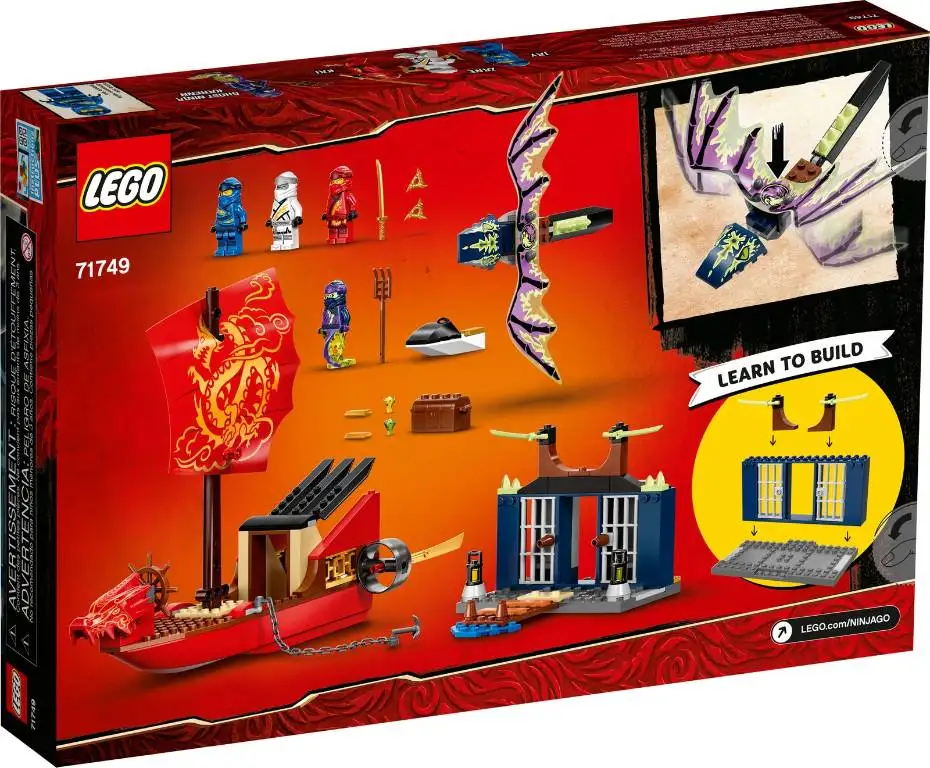 Nave Ninjago Bounty Di Terra LEGO NINJAGO Legacy Final Flight Of