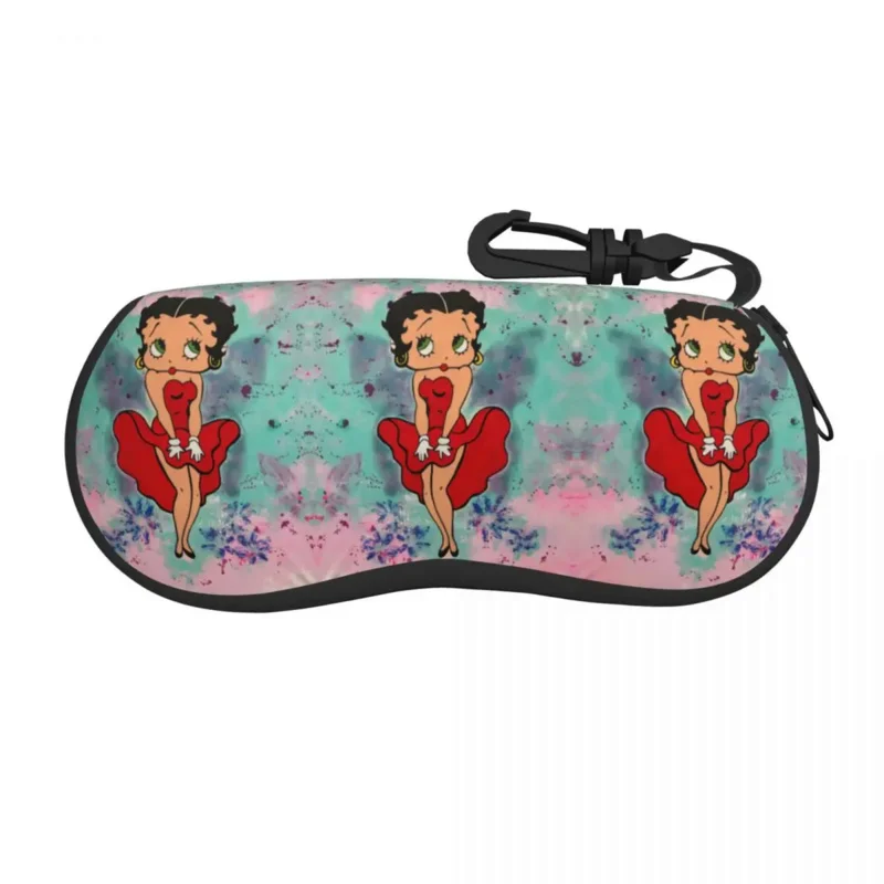 

Oil Painting Eyeglasses Women Men Cool Boopes Cartoon Glasses Sunglasses Box Pouch