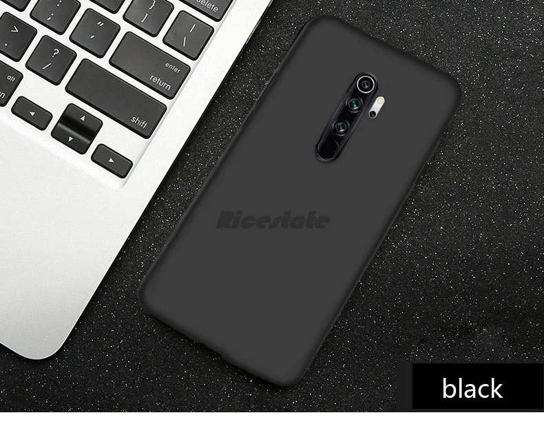 Matte Silicone Soft Candy Color Phone Case - Soft Back Cover