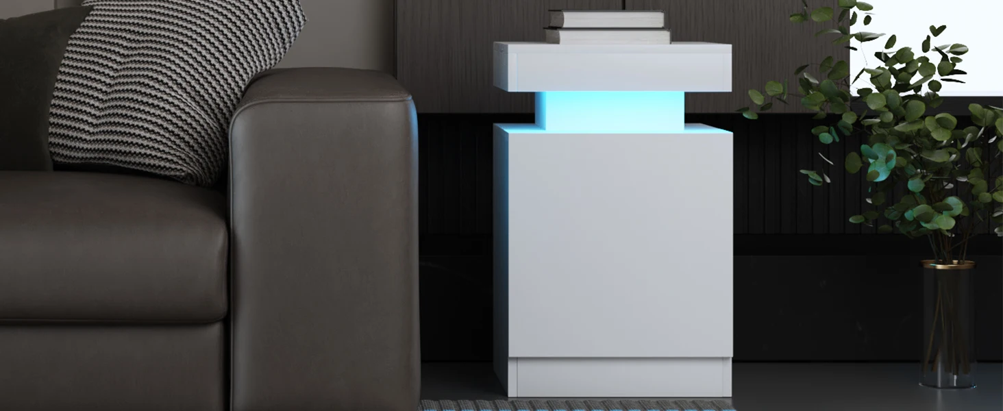 WHITE NIGHTSTAND