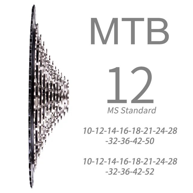 ZTTO Ultimate MTB 12 Speed Lightweight 376g Cassette 10-50T