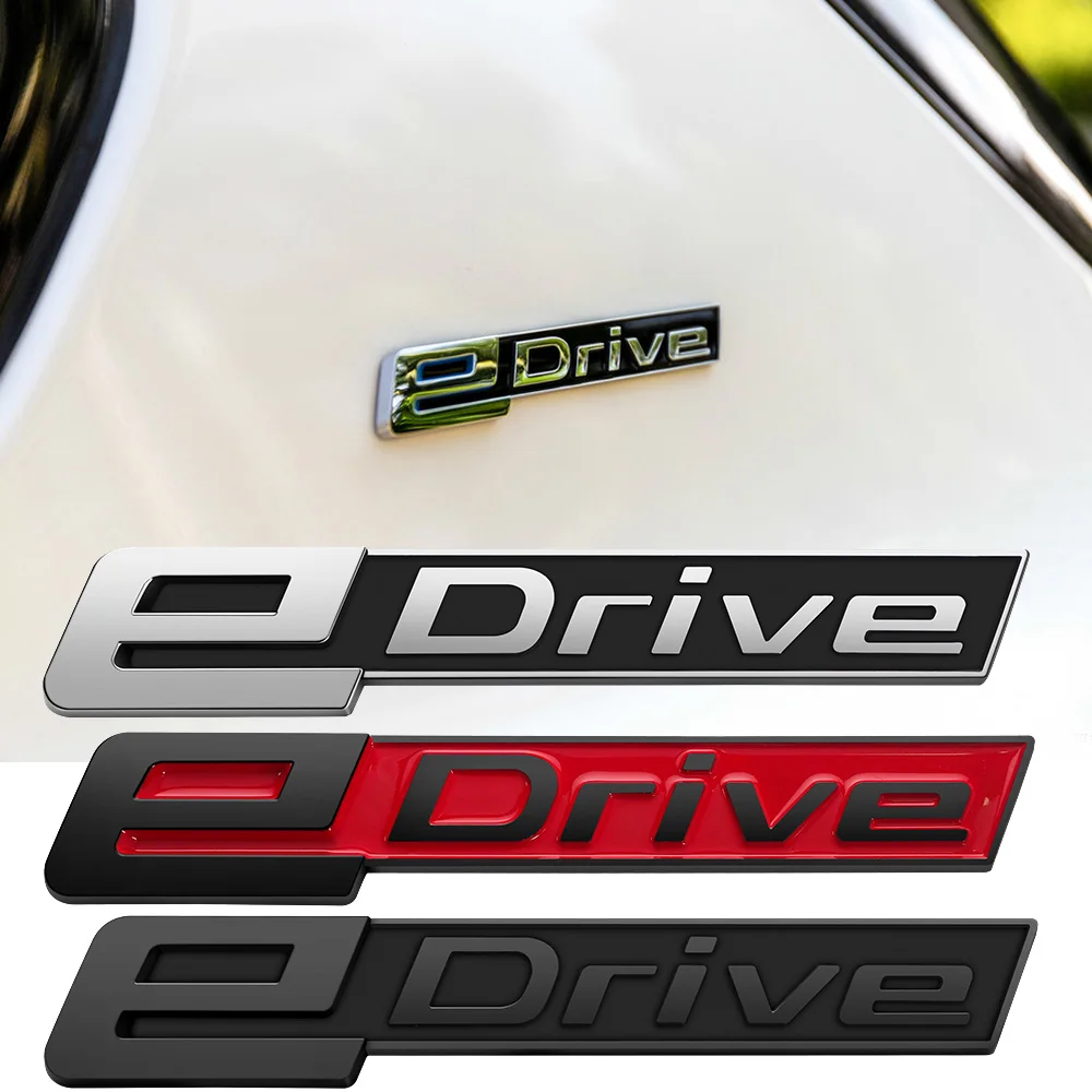 Car Edrive Emblem Side Trunk Sticker Per Bmw E28 E60 E87 E90 X1 X2 X3 X5 X7 F35 F01 F18 E46 E84 Auto Decal Accessori