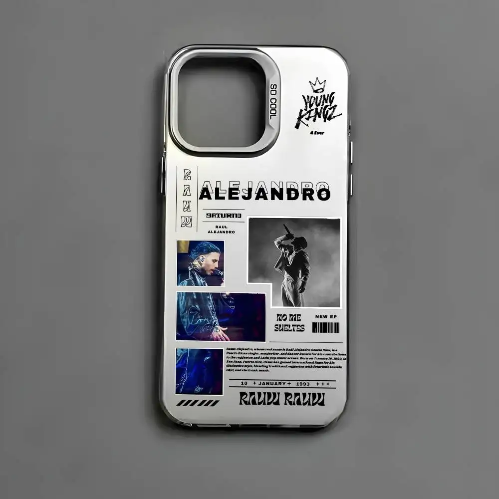 Multicolor Matte Metallic Aurora Singer Phone Case