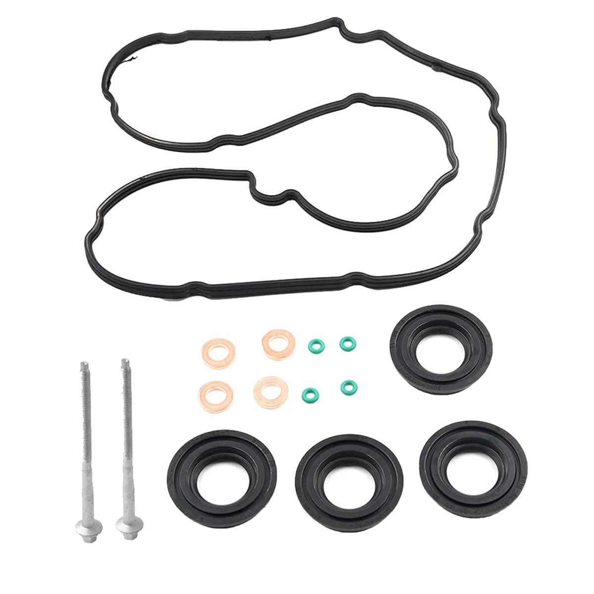 

Fuel Injector Seals Washer Kit 6C1Q-6K780-AB 1372494 Replacement for F0RD Transit 2006-2020 Carburetor