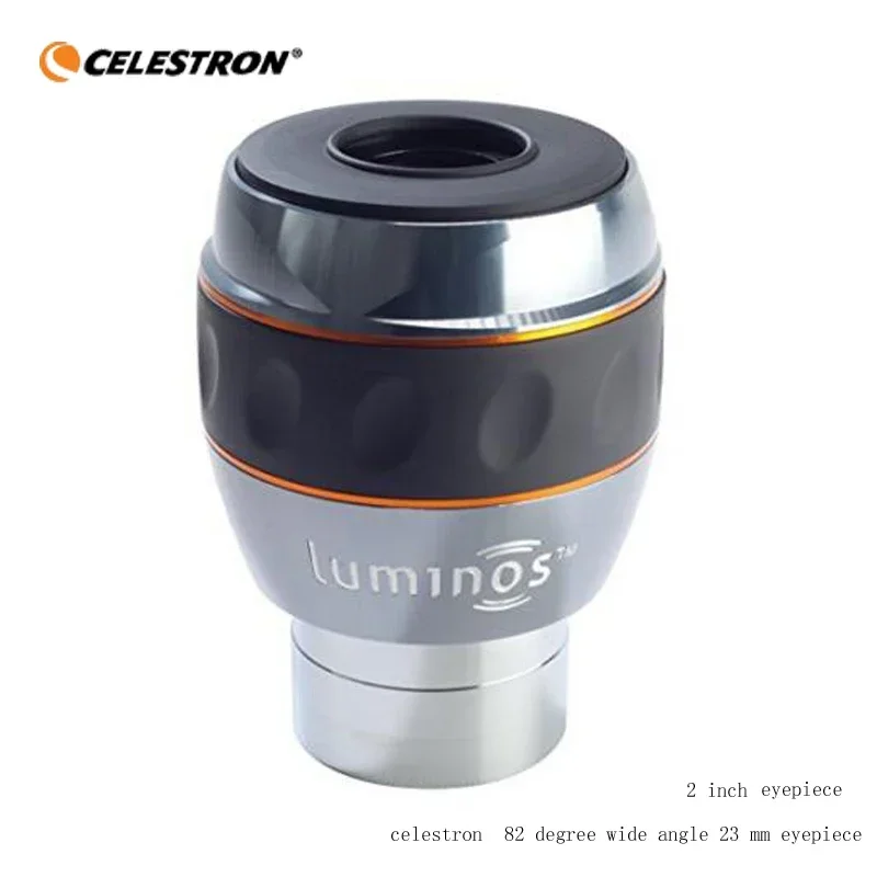 

Celestron Luminos 23mm Eyepiece 82 wide angle 23mm eyepiece Large - field astronomical telescope accessories 93434 2 inch