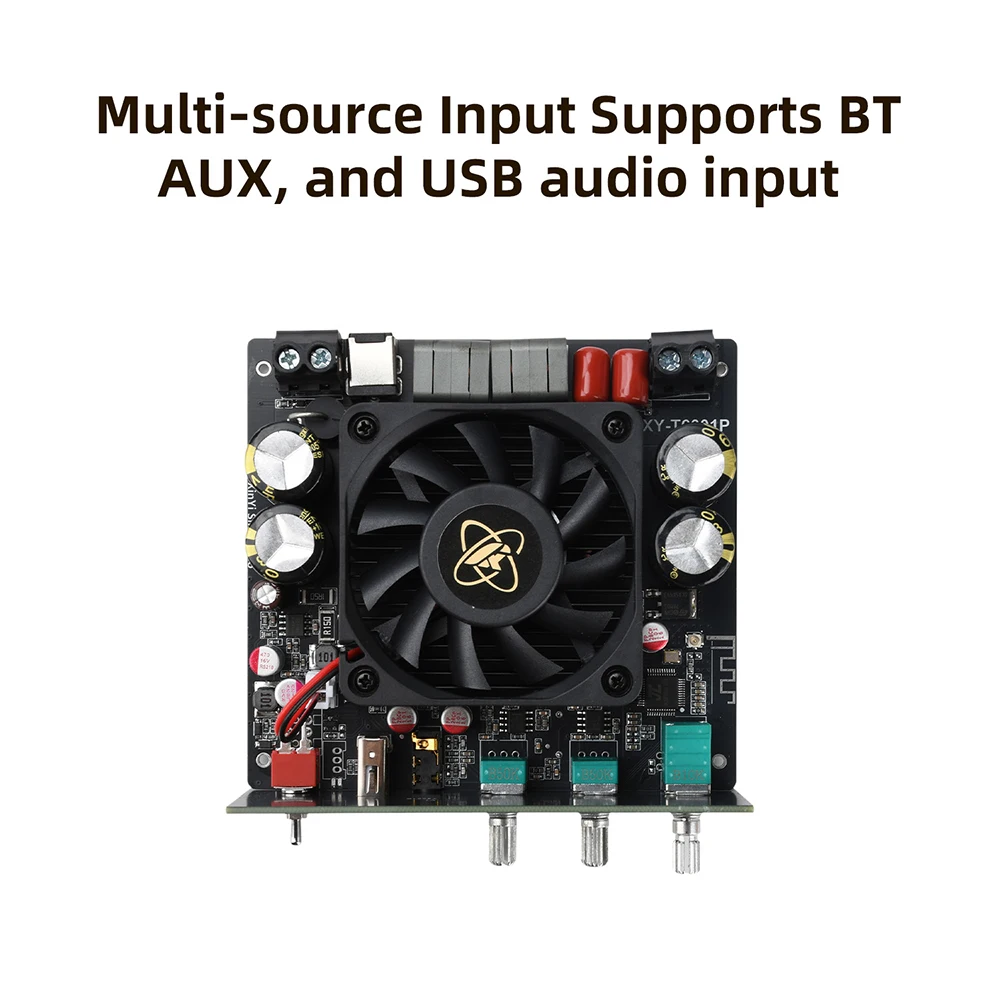 DC 19-51V XY-T6001P Mono 600W BT Verstärkerplatine Modul mit Hoch- und Tieftonregelung TWS True Wireless Pairing Box TPA3255 mit APP-Unterstützung – Detail 6