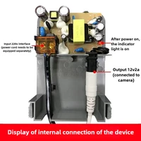 HIKVISION 12 В 2 А питание камеры, защита безопасности, видеонаблюдение, аксессуары для видеонаблюдения, отличительное 12 В, наружное гидроизоляция — изображение 6