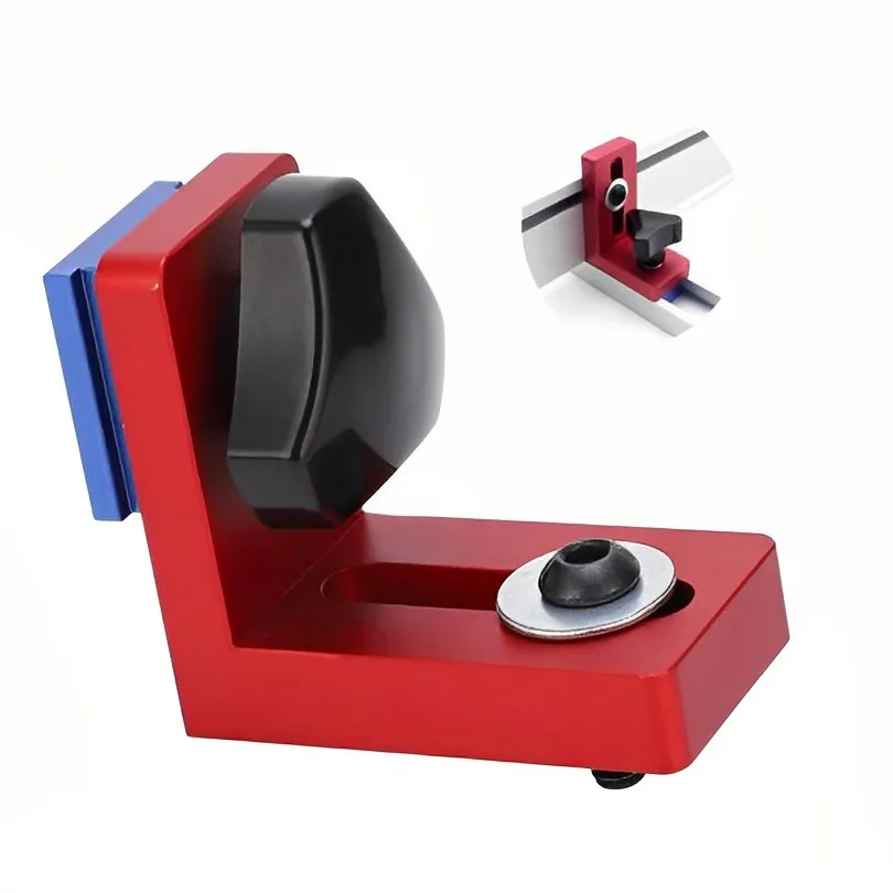 

Rust-proof and Wear-resistant Type 30 Woodworking Chute Connector Miter Track Stop T Slot Backer Connector Fixed Connector