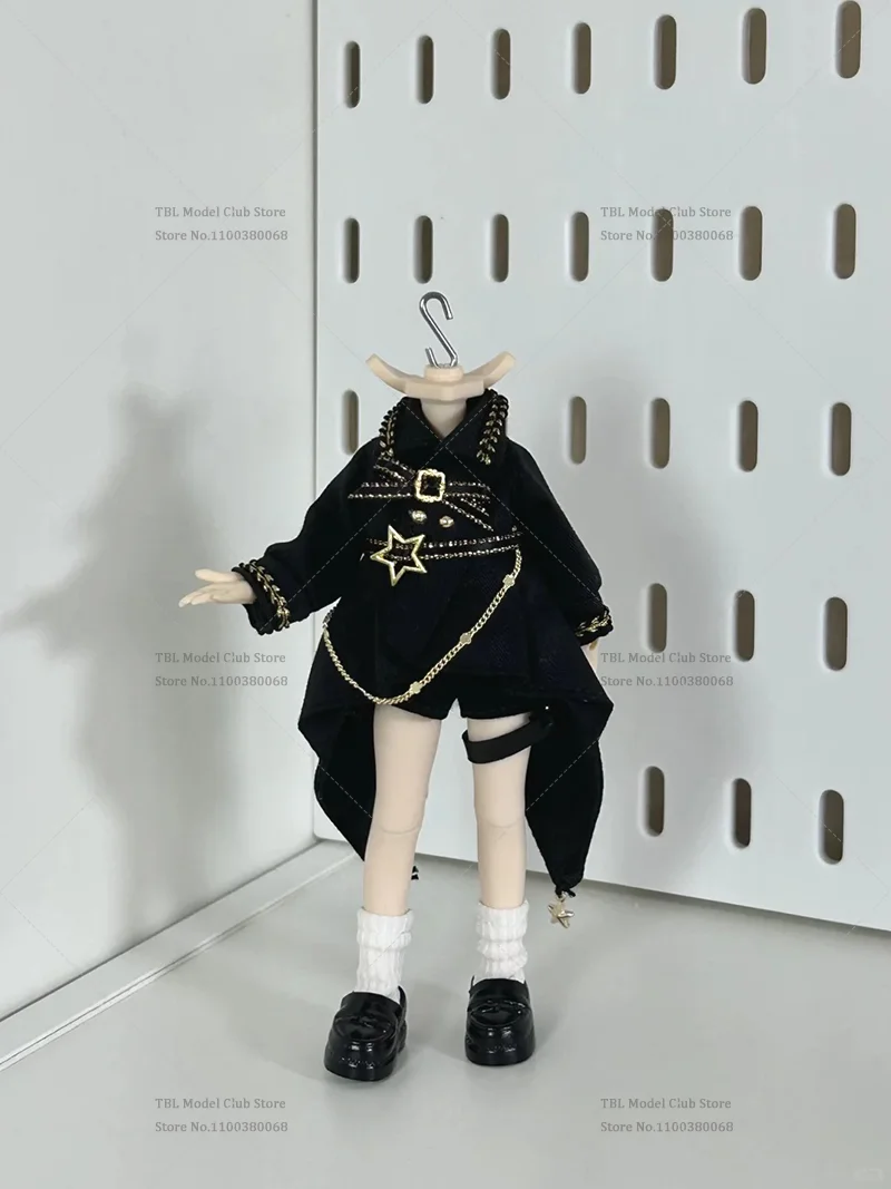 1/12 Bjd Doll 12.5cm Movable Body Asi 2.0 with 6 Styles Hands DIY