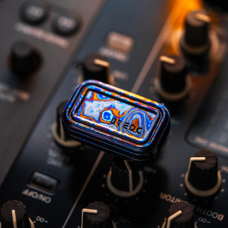 大人用の機械式フィジェットスライダー,簡単な構造,モデル01edc,02edc