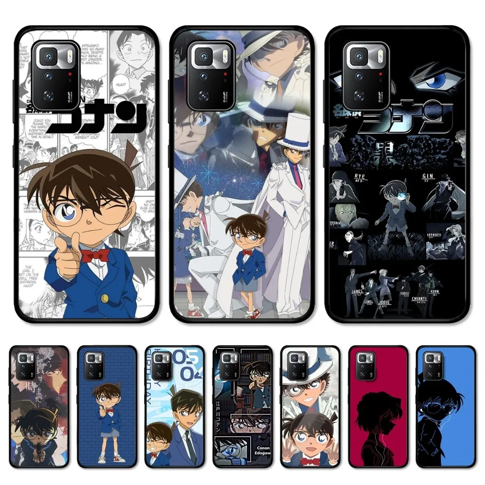 Custodia Per Telefono Detective Conan Per Samsung S 20 21 22 23 Plus Ultra Per Redmi Note 8 9 10 11 Per Huawei Y 5 6 9