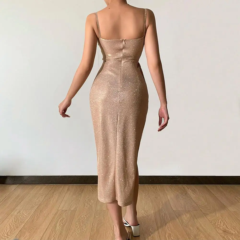 

Fashion Women Dress Sleeveless M to 3XL Evening Dress Slim Fit Ladies Summer Club Dress