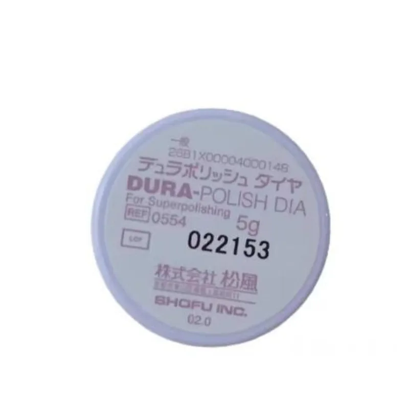SHOFU1 Box Dental-Diamant-Aluminiumoxid-Paste Polierpaste Orales Restaurationsmaterial mit Diamantpartikeln Schleif- und Poliermittel