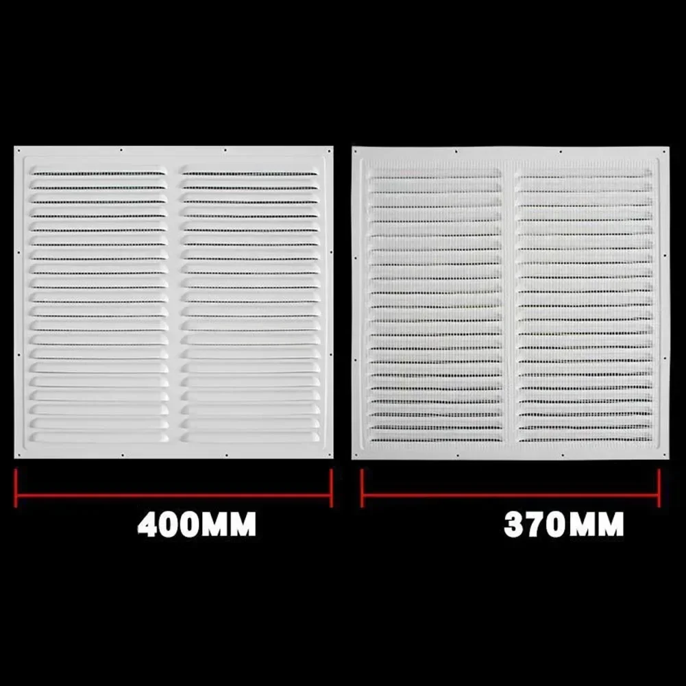 Metal Louver Air Vents Grille Ventilation Covers Aluminum Grilles Duct Heating Cooling Vents Plate Insect Screen Cover Air Air Vent Grille Ventilation Grille Air Vent Cover