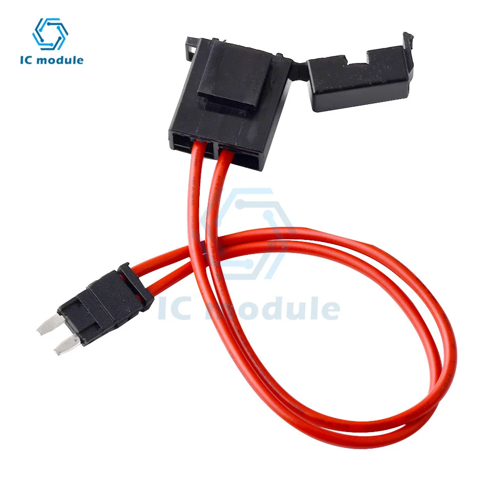 Car modification ACC fuse box Small Medium Micro2 Mini Standard fuse power socket Lossless fuse tap holder 16AWG