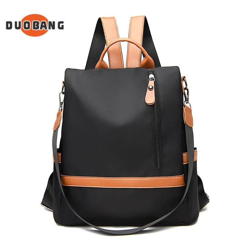 

Street Trend Oxford Cloth Backpack Lightweight and Casual New Fashionable Women's Backpack Anti-theft Backpack for Women