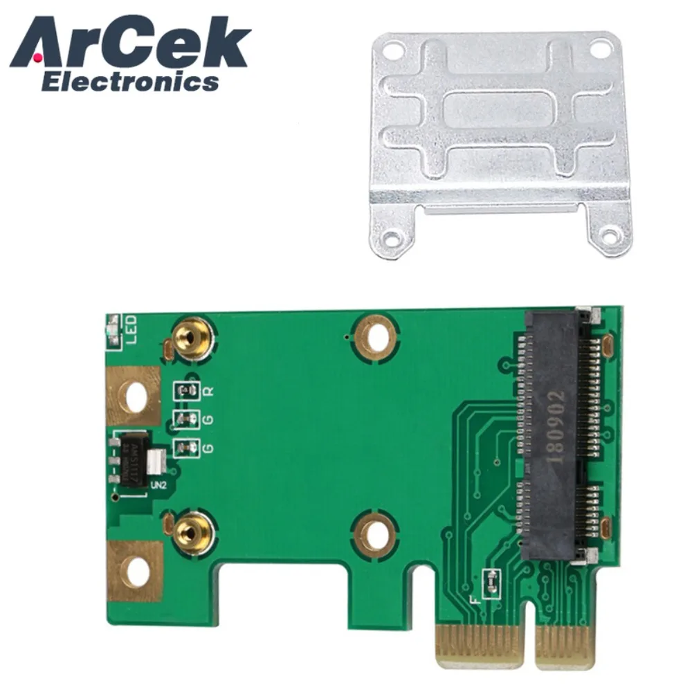 

PCIE к мини PCIE, Адаптерная карта, эффективная беспроводная карта, портативный Wi-Fi адаптер PCI-E, переходная карта, Прямая поставка