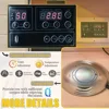 Sauna, Indoor 1 Person Hemlock Wood Dry Sauna Digital Controler Bluetooth Player, 5 Heating Panels, Home Far Infrared Sauna Room 2