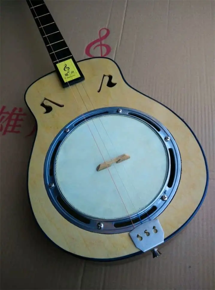 Qin Qin Sheepskin Waist shape Chinese ethnic plucked instruments