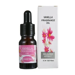 Natural Plant Essential Oil for Car Air Freshener - 10ml Refill Fragrance (Vanilla flavor)