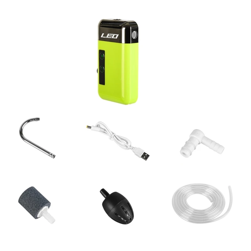 

Портативный интеллектуальный индукционный светодиодный светильник для рыбы для аэратора резервуара, барботерного насоса USB Re
