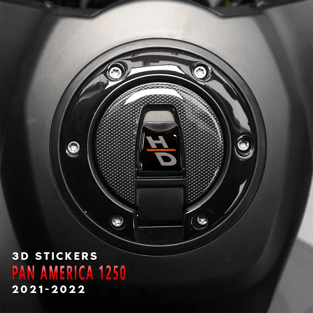 For PAN AMERICA 1250 PA1250 PANAMERICA1250 2020 2022 Stickers Frontal protection fork Sticker 3D Protector Decoration kit