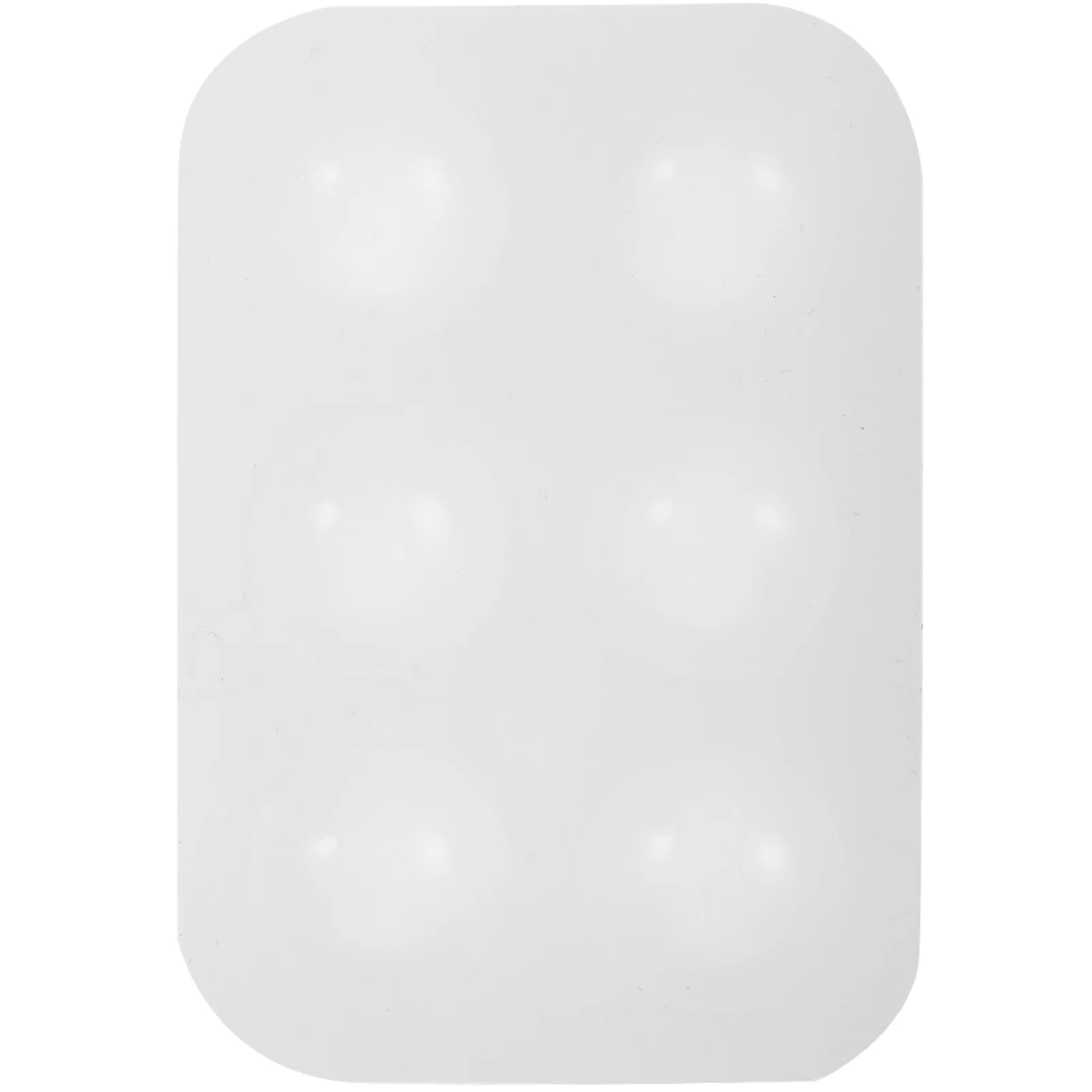 Six Holes Silicone Palette Watercolor Palette Empty Detailed Craftsmanship Reusable Long Life Small Pigment Easy Cleaning